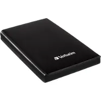 Verbatim 512GB Store 'n' Go Slim, ulkoinen SSD-levy, 3.2 Gen1 USB-C, musta