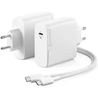 Alogic Rapid Power 100W GaN verkkovirtalaturi + 2m USB-C kaapeli (va.)