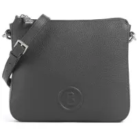 Bogner Bozen Hedwig Crossbody-laukku Nahka 25 cm Harmaa