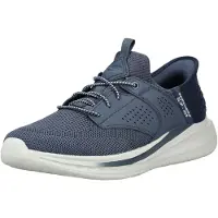 SKECHERS for man. 210889 Slip-ins RF Slade Caster navy slippers (40), Flat, Laces, Casual