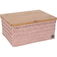 Handed By - Top Fit Säilytyskori kannella 31x23x15 cm Copper Blush