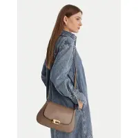 Calvin Klein Hardware Flap Medium Crossbody - Beige - ONE SIZE