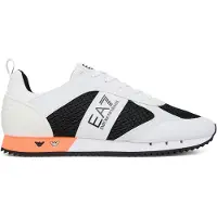 Emporio Armani unisex. 7X000334_AF18610 Trainers Black & White Laces white, black (44 2/3), Flat, Casual