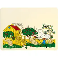 Muurla - Peppi Pöytätabletti 40,5x30 cm Keltainen