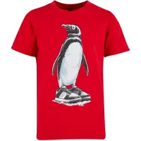 Mister tee Fancy Penguin Lyhythihainen T-paita