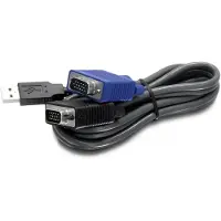 Trendnet 1.8m USB/VGA, 1,8 m, Musta, USB 1.1 Type A, VGA/SVGA, 207 g (TK-CU06)