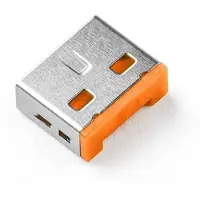 Smartkeeper Basic "USB-A Port" Blocker orange 6 Stk.+Key (UL03PKOR)