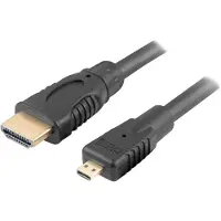 Lanberg HDMI to Micro HDMI v1.4, 4K, 3D - 1 Meter