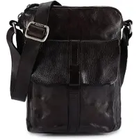 Campomaggi Limone Crossbody-laukku Nahka 25 cm Musta