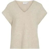 Vila Benna Loose Knit Lyhythihainen Neulepusero