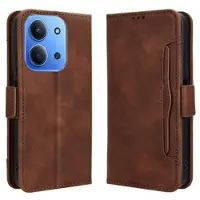 Mtp Products Xiaomi Redmi 15C -kortinhaltijan lompakkokotelo - ruskea