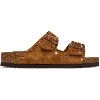 Birkenstock Pistokkaat 'Arizona Rivet' konjakki / pronssi