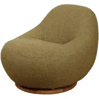 Cane-Line , Gem lounge tuoli m/teak kääntölaakeri Turmeric yellow, Rise