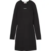 Calvin Klein Jeans Mekko musta / valkoinen