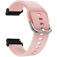 SKALO Garmin Fenix 8 43mm Silikoniranneke Muotoiltu - Pinkki