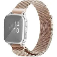 SKALO Milanese Loop to Garmin Venu Sq/Sq Music - Ruusukulta