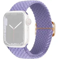 SKALO Punottu -ranneke Apple Watch SE 40mm - Violetti