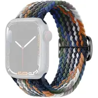 SKALO Punottu -ranneke Apple Watch Series 7-9 45mm - Camoflage 2