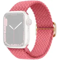 SKALO Punottu -ranneke Apple Watch Ultra 49mm - Pinkki