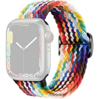 SKALO Punottu -ranneke Apple Watch Series 10 42mm - MultiColor 1