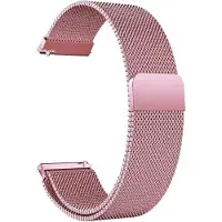 SKALO Milanese Loop to Samsung Watch 7 40mm/44mm - Pinkki