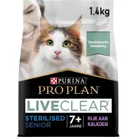 Purina 1,4 kg LiveClear Sterilised Adult 7+ Turkey Purina kissanruoka