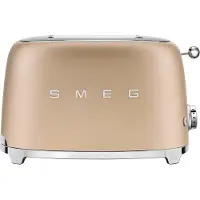 Smeg 50's Style leivänpaahdin 2 viipaletta Samppanja