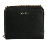 Calvin Klein Foil Logo Medium Zip Around - Beige - ONE SIZE