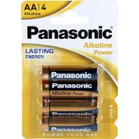 Panasonic ALR6B4-APB. Alkali AA-paristot Bro...