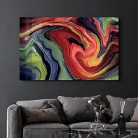 Hobby Hall Reproduktio SPR-1363 – Abstrakti seinäkoriste, 72 x 46 cm
