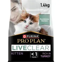 Purina - Cat Liveclear Kitten Turkey 1,4 kg - Kissat - Kissanruoka - Kuivaruoka