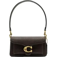 Coach Polished Pebble Leather Tabby Shoulder Bag 20 Refresh - Brown - ONE SIZE