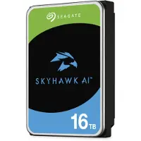 Seagate SkyHawk AI 3.5" 16 Tt, 7200 RPM, 512 MB, 550 WRL, SATA III -kovalevy (valvontakäyttöön)