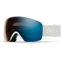 Smith Unisex Skyline White Vapor + ChromaPop Everyday Rose Gold Mirror Lens Laskettelulasit WHITE VAPOR 2021 4L