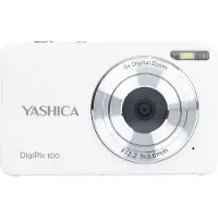 Yashica DigiPix 100 digikamera, valkoinen
