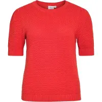 Vila Dalo O-neck Knit Lyhythihainen Neulepusero