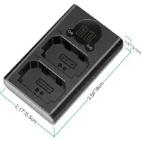 Neewer DL-FZ100 Dual Battery Charger for NP-FZ100