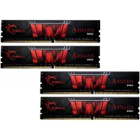 G.Skill Aegis F4-3200C16Q-64GIS, 64 GB, 4 x 16 GB, DDR4, 3200 MHz, 288-pin DIMM
