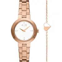Armani Exchange Korusarja roosa / valkoinen