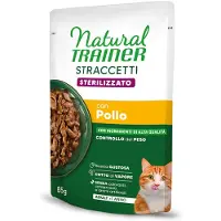 NATURAL TRAINER 24x85g suikaleet kastikkeessa sekoituspakkaus (kana, lohi, tonnikala, naudanliha) märkäruokaa kissoille