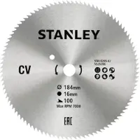 Stanley Katkaisuterä puulle STA10205-XJ; 184x16 mm; 100T