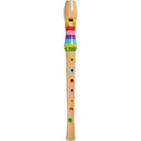Eichhorn - Music Wooden-Flute, 32Cm - Multi/patterned - ONE SIZE