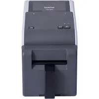 Brother TD-2350DFC203, Suoralämpö, 203 x 203 DPI, 152,4 mm/s, Langallinen & langaton, musta, Harmaa
