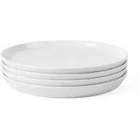 Rosendahl Gc Essentials Frokosttallerken Ø20.5 Cm Hvid 4 Stk. - White - Ø 20.5 CM