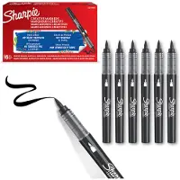 Sharpie 2218069, 1 kpl, Musta, Harjaspää, Musta, Akryylipohjainen muste