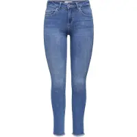 ONLY Onlblush Mid Sk Ank Rw Dnm Rea1319 Noos - Blue - M x 34