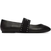 Karl Lagerfeld Ballerina musta / hopea