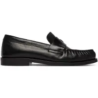 Calvin Klein Round Loafer Lth Hdw - Black - 37