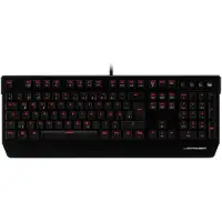 LC-Power LC-KEY-MECH-1, Langallinen, USB, Mekaaninen, QWERTZ, LED, Musta
