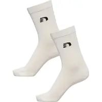 Newline Nwllogo Functional Socks 2-Pack - White - 46/48